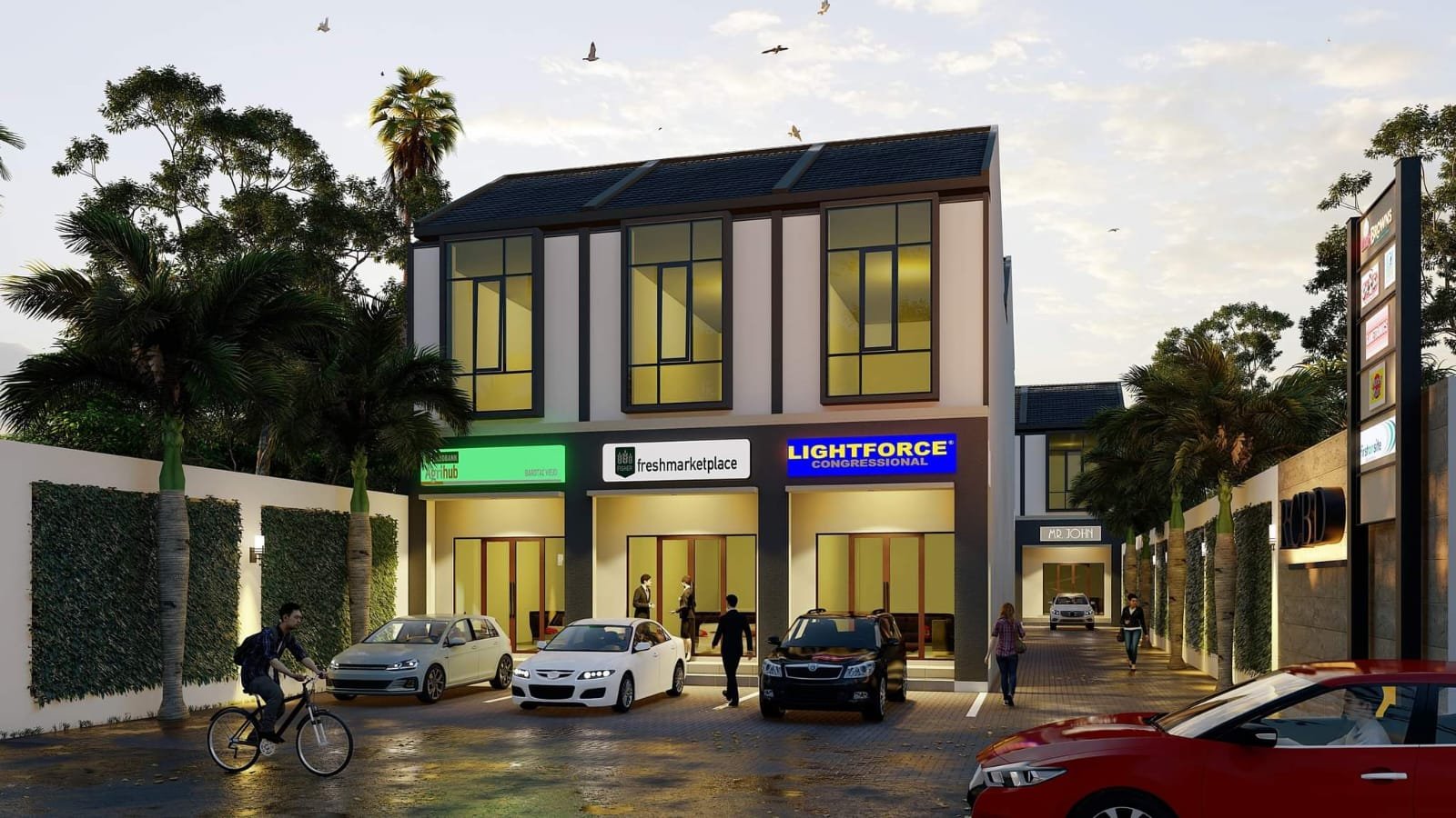 Ruko Perkantoran Modern